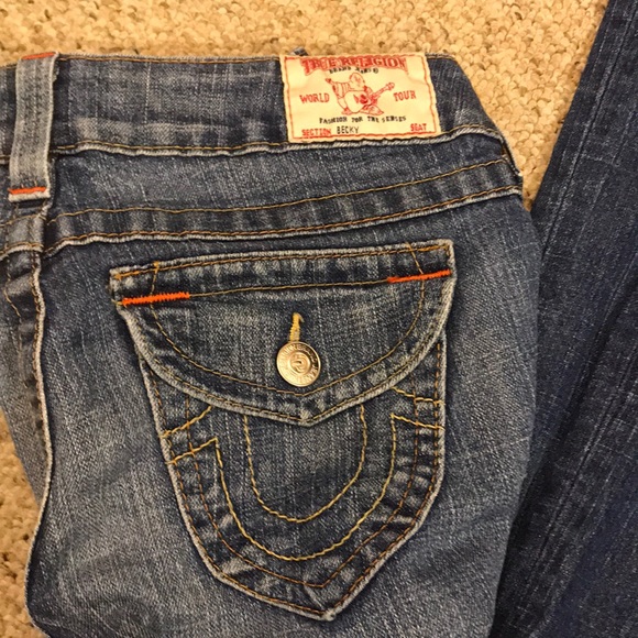 🙃True Religion Jeans, Section: Becky Size 28 - Picture 6 of 8